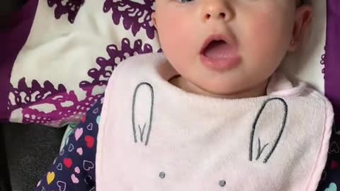 She is so beautiful. Her eyelashes are so long.