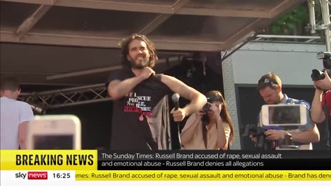 Russell Brand accused of rape, sexual assault and emotional abuse - allegations he denies