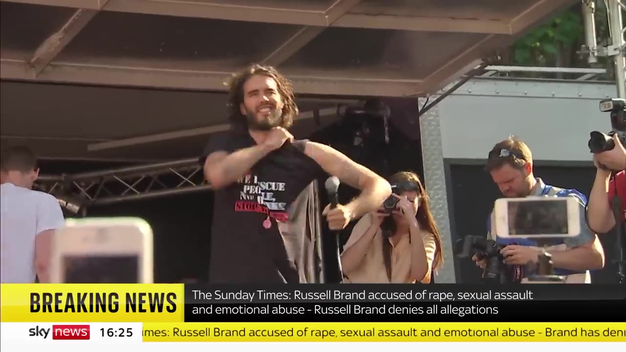 Russell Brand accused of rape, sexual assault and emotional abuse - allegations he denies