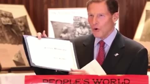​Sen. Blumenthal (D-Conn.) Attends Communist Party Awards Ceremony