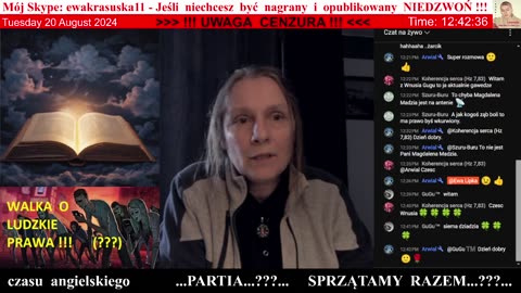 ZAPIS TRANSMISJI - Moc słów które wypowiadamy - Gość Lili-ja 💡🔔 - 20.08.2024