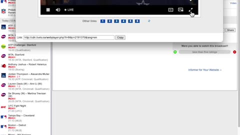 How to watch live american football on your browser!