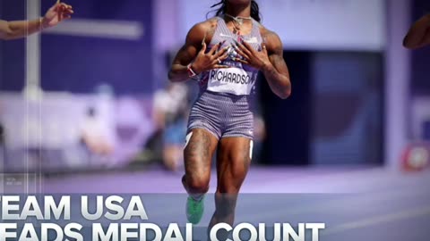 Team USA Dominates the Summer Games in Paris: Sha'Carri Richardson's Explosive Olympic Debut