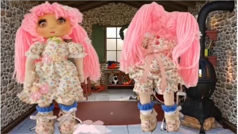 Muñeca artesana para coleccionar