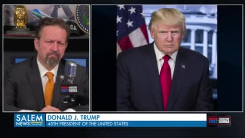 President Donald Trump interview with Sebastian Gorka- October 31