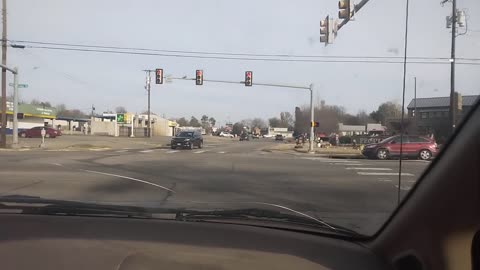 DRIVING AROUND PARIS, TEXAS 12/21/22