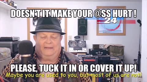FOR GOD'S SAKE, TUCK IT IN OR COVER IT UP! DO SOMETHING PLEASE!