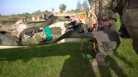 Amazing Footage from Ukrainian Medics