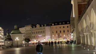 Kraków town square