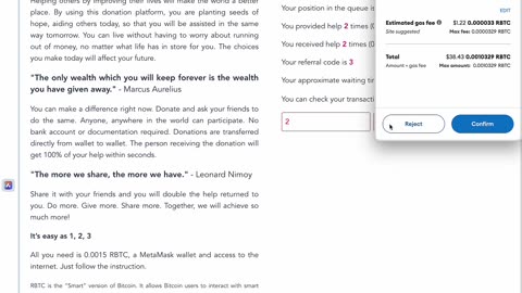 HOW TO MAKE DONATION TO X2 ALWAYS SMART CONTRACT