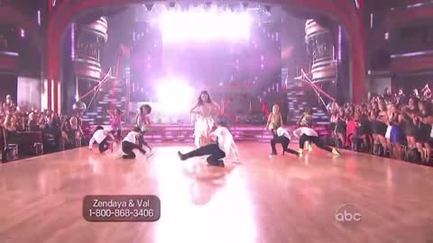 Zendaya & Valentin Chmerkovskiy - Freestyle - Dancing With the Stars 2013 - Week 10