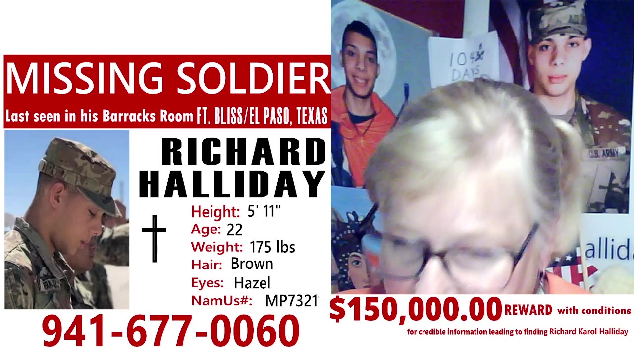 Day 1054 - Find Richard Halliday - Into Fall 2021 - God doesn't consent