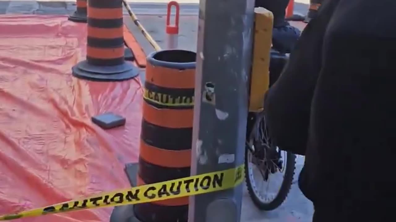 Toronto Police arrest Iranian activist for calling Hamas terrorists.