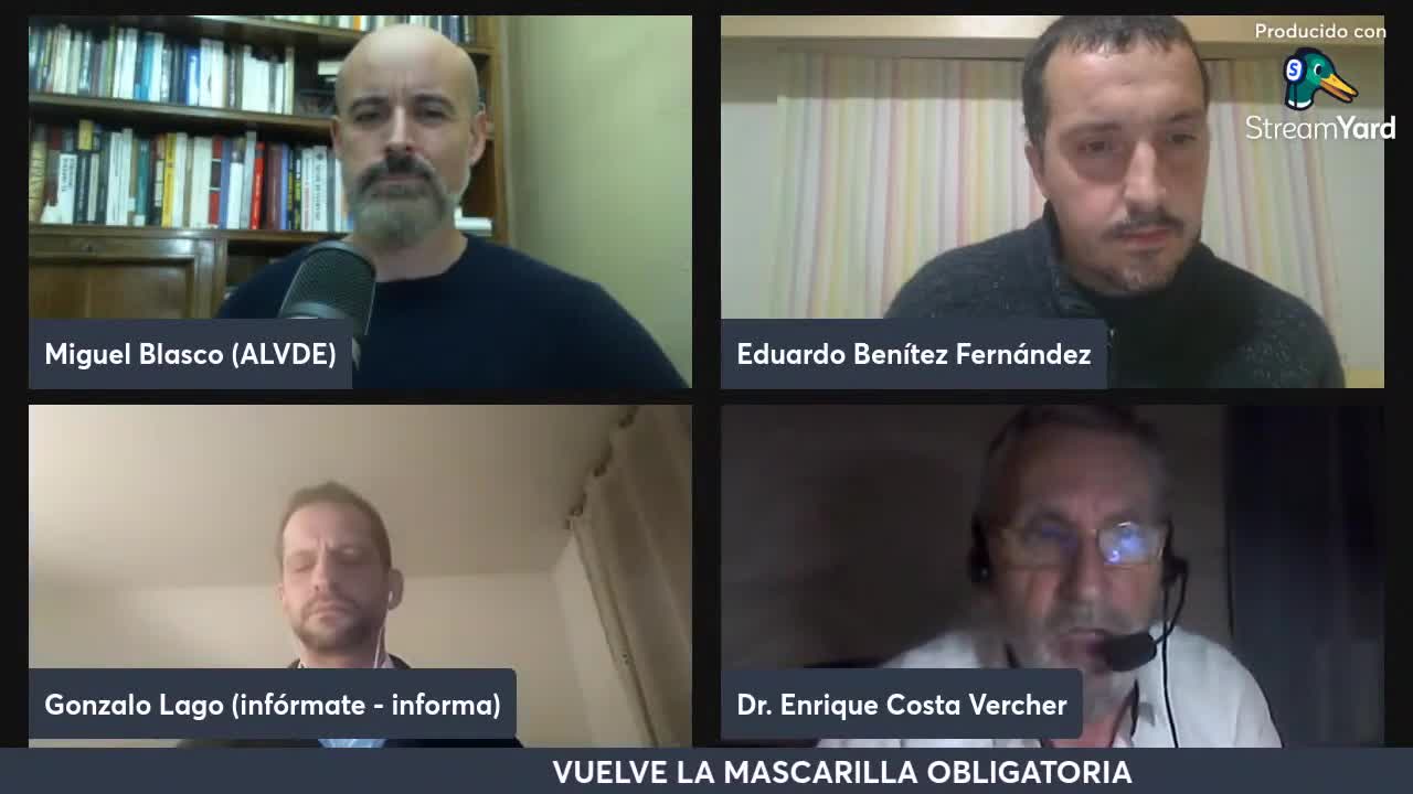 Vuelve la MASCARlLLA OBLlGATORIA