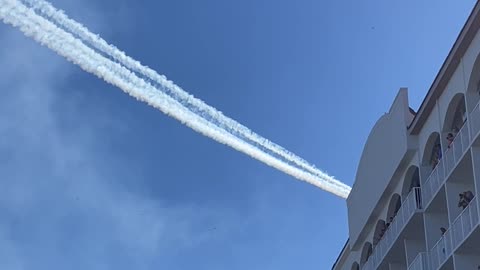 Blue Angels and The Moon🌒