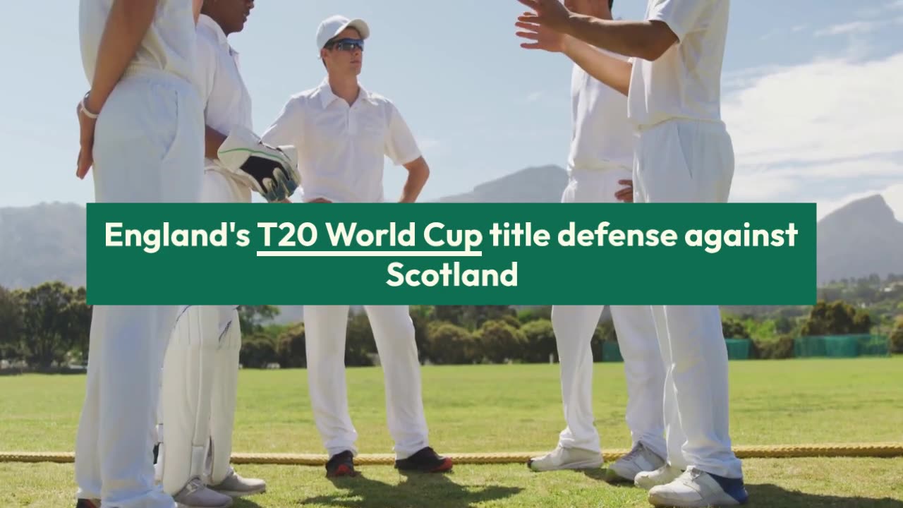 England captain Jos Buttler promises '100 per cent intensity' ahead of Scotland opener