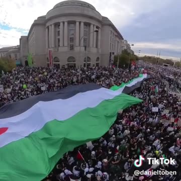 Washington D.C. Pro-Palestine Protest against Israel and Jews #shorts