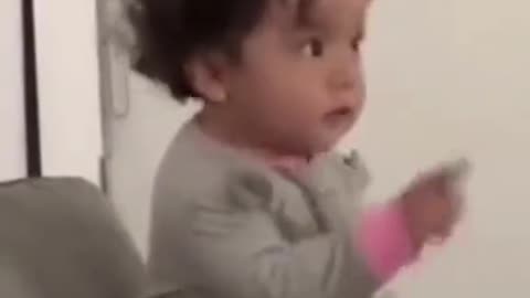 Baby with cactus toys 😂😂 #drole #funny #bebedrole #babyfunny #bebedroles #bebemignon #videofunny