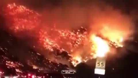 405 freeway in southern California filmed this in 2017