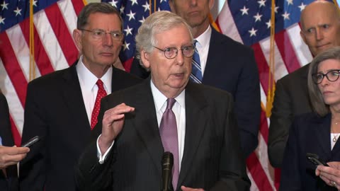 Sen. McConnell says he is eager to get back to work after fall accident