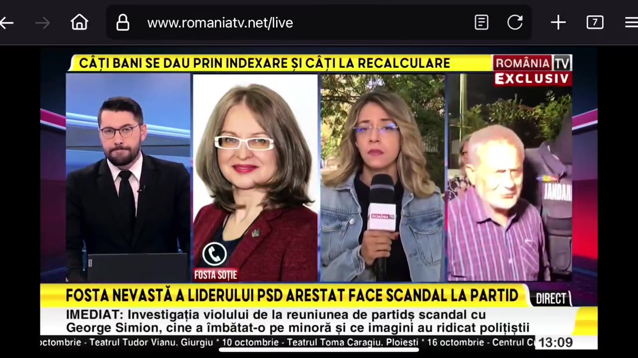Confruntarea zilei cu doamna senator, fosta sotie a lui Dumitru Buzatu, proaspat exclusa din PSD