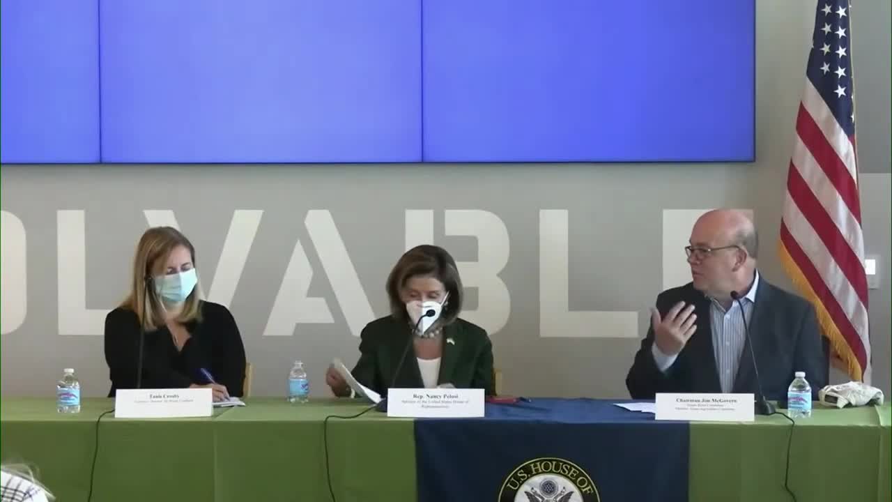 Nancy Pelosi holds press conference on health price reductions
