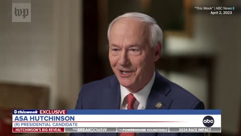 Republican Asa Hutchinson announces run for president