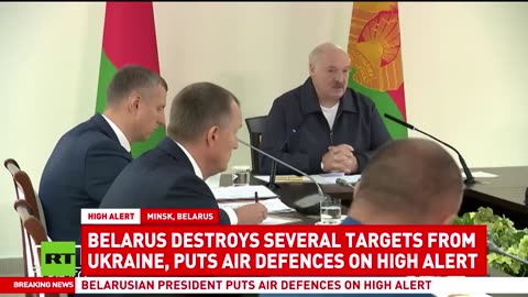 Belarus destroys targets from Ukraine, puts air defences on high alert