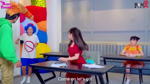 Baby Doll And Friendship At School - FNF vs Squid Game vs Poppy Playtime Real Lifep2