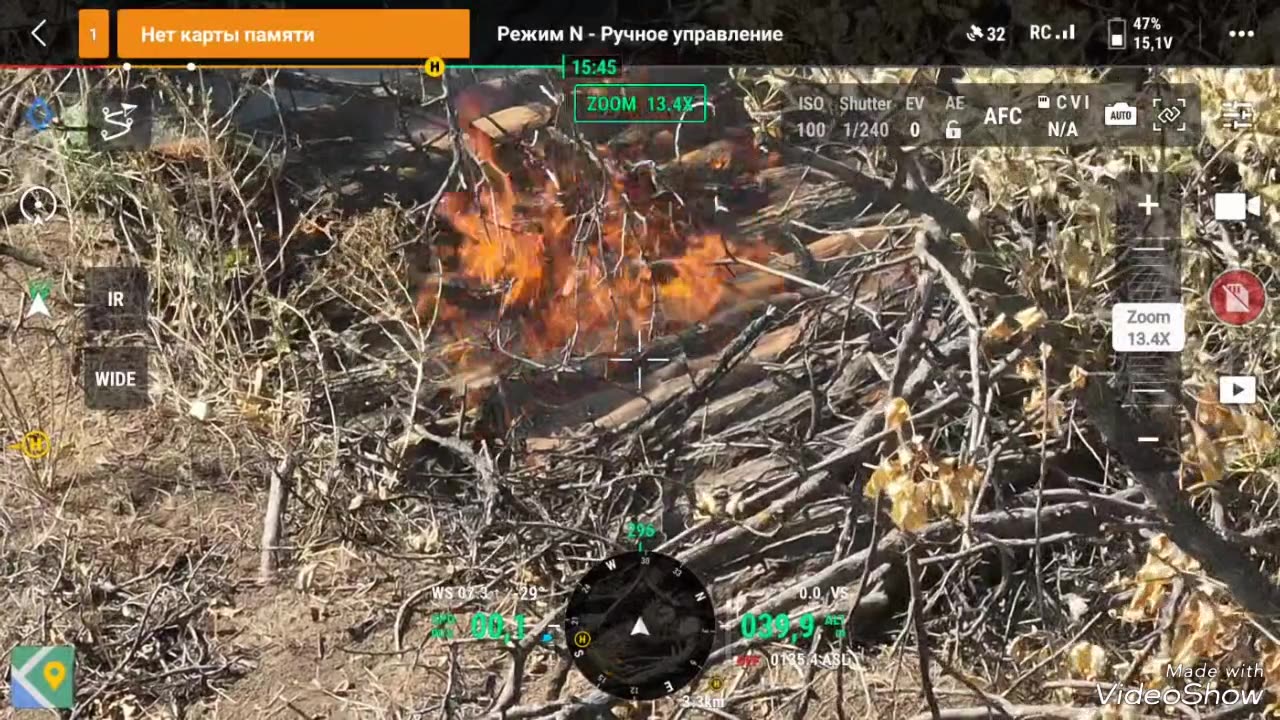 Destruction of the enemy and the firing point by scouts of the Vostok group