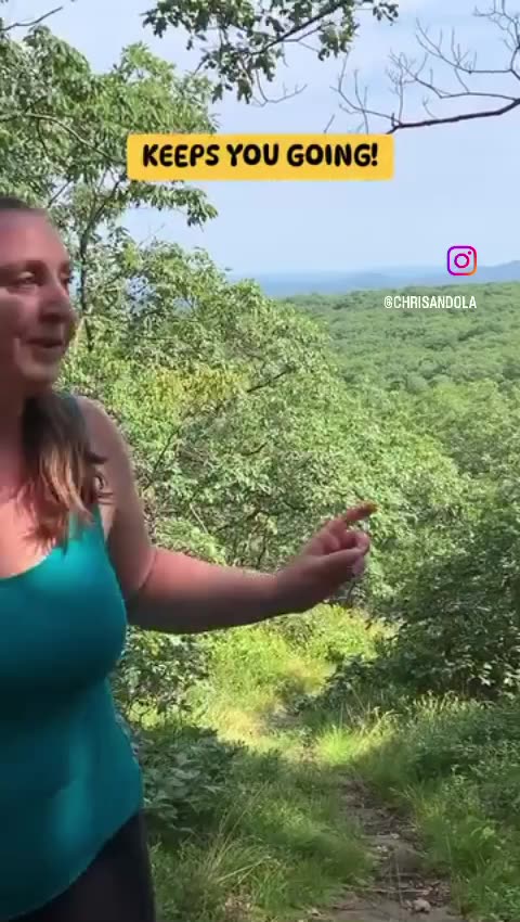 IT’S THE LITTLE THINGS WHEN HIKING!