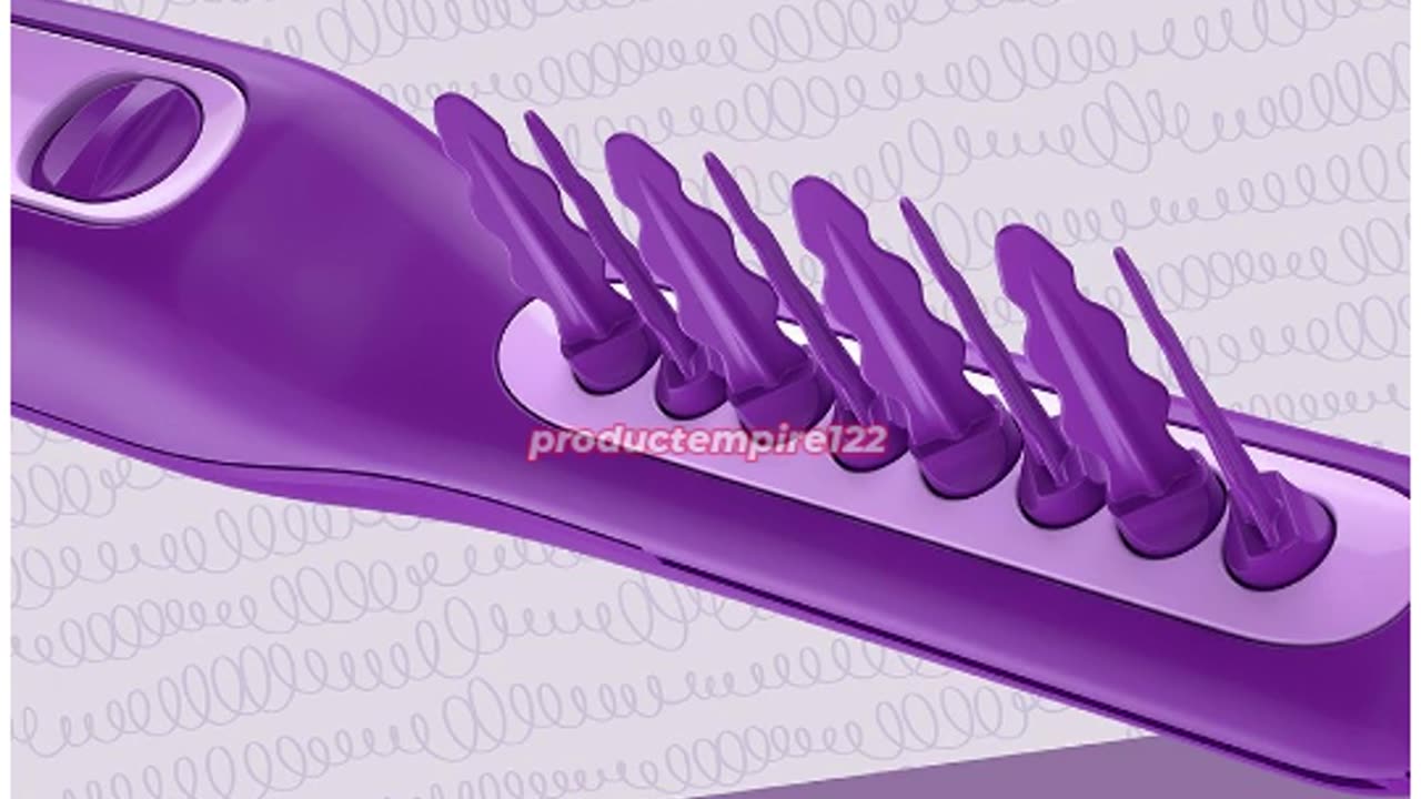 Detangling Brush for Kids and Adults, Thick and Curly Hair Wet or Dry, Battery Operated.