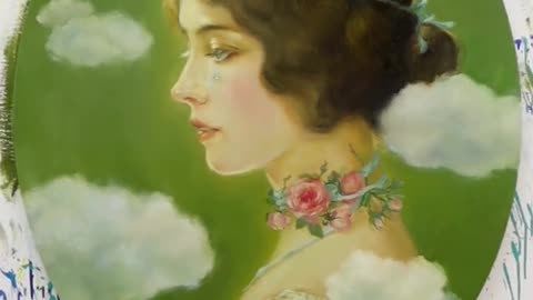 Each painting is unique