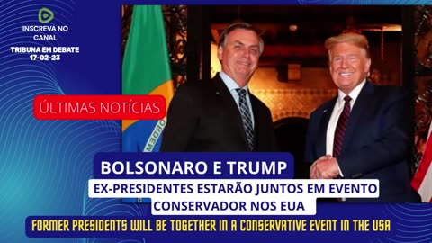 URGENTE BOLSONARO VAI ENCONTRAR TRUMP NOS EUA