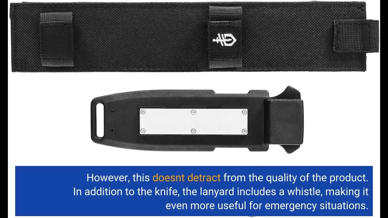 Buyer Feedback: Gerber Gear Ultimate Survival Knife - Fixed Blade Knife with Fire Starter, Shar...