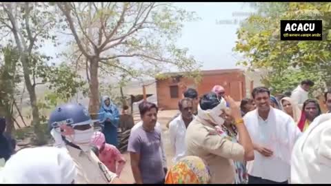 Khandwa- ओम्कारेश्वर में परिक्रमा मार्ग पर अतिक्रमण हटाने का विरोध,पुलिस ने संभाली स्थिति
