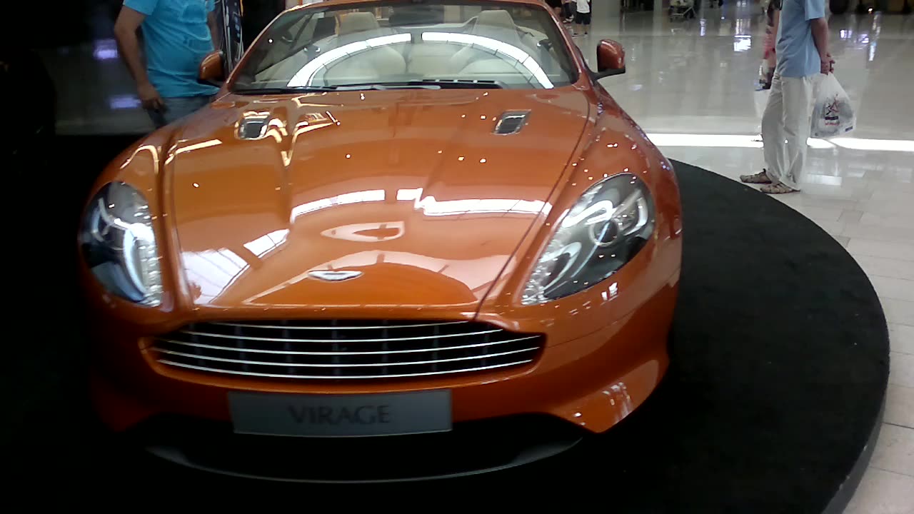 beautiful colour of luxury car
