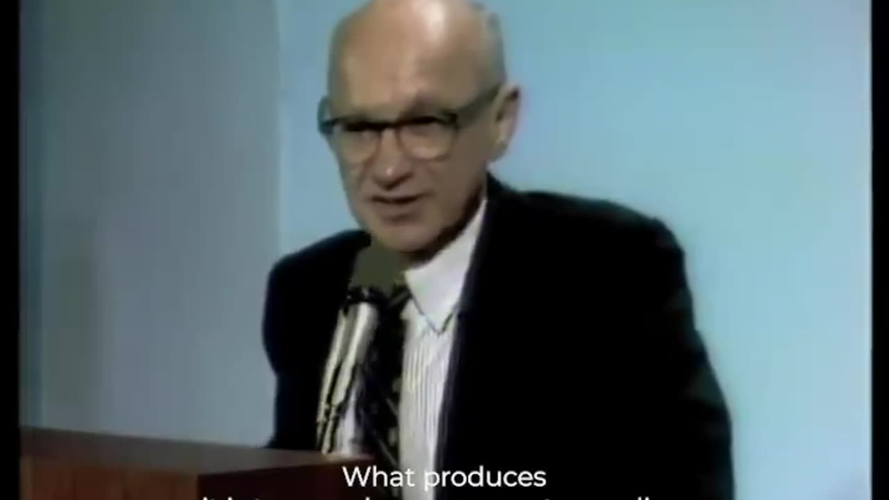 Wise words on the cause of inflation from Milton Friedman