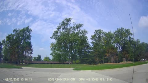 Roundtrip Drive From Ford/Telegraph; To Gateway Classic Cars, S Commerce Dr, Dearborn, Mich., 8/5/23