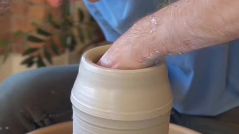 I felt bad about for this one ( #pottery #satisfying #asmr