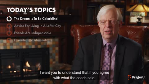 Dennis Prager Fireside Chat #325 to NFL coach Jerod Mayo We should aspire to be a colorblind society