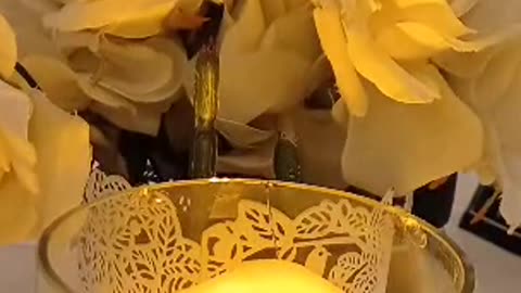 Aesthetic Beautiful candle #cool #shorts #beautiful #Aesthetic