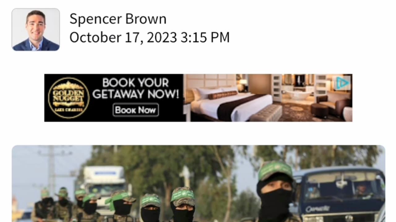 Baptist Hospital Attack Was Hamas. It Was A Botched Attack On Israel