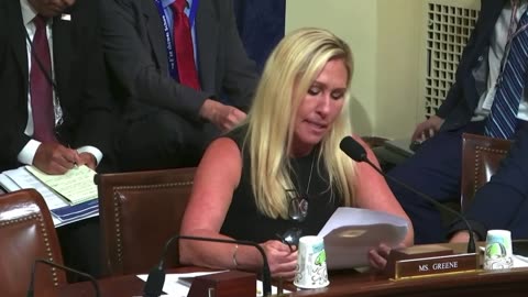 MTG "it's a proven fact that the Biden Family has been receiving payments from CCP"