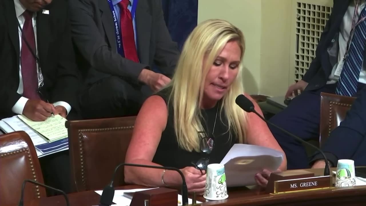 MTG "it's a proven fact that the Biden Family has been receiving payments from CCP"