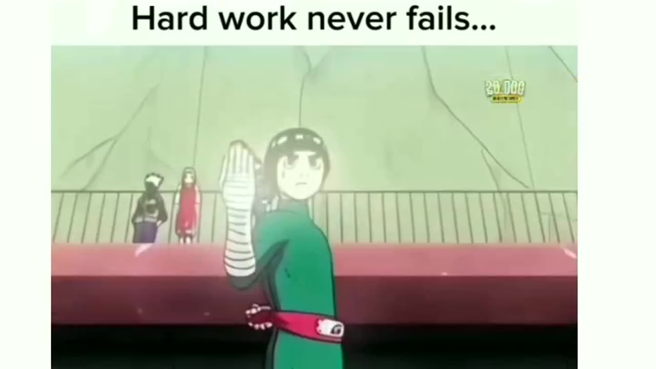 Rock lee hard working video #Naruto #trend #anime #rocklee