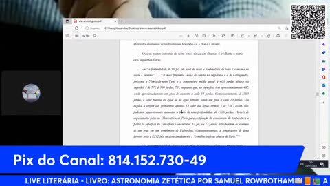 Canal Evidências - 295cWHaLF9s - LIVE LITERÁRIA LIVRO ASTRONOMIA ZETÉTICA DE SAMUEL ROWBOTHAM