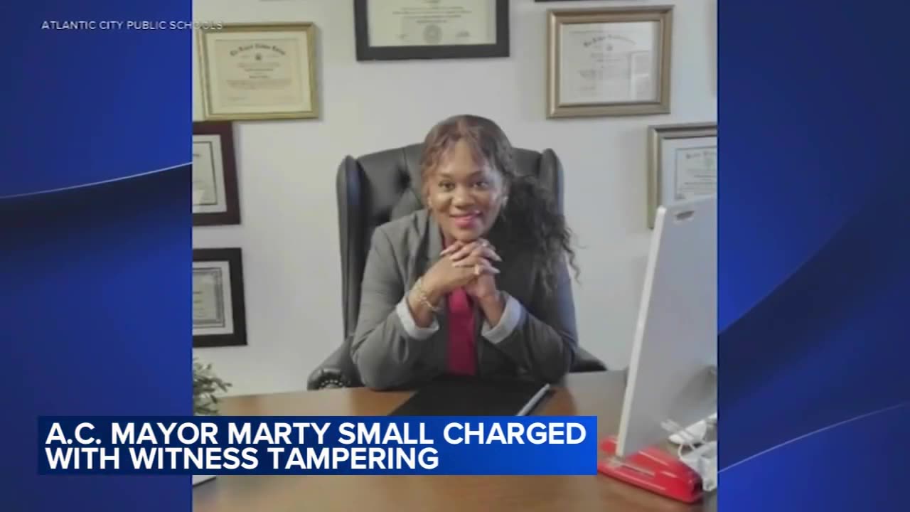 Atlantic City Mayor Marty Small is charged with asking daughter to say he did not injure her