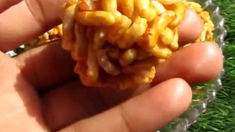 Murmura Ladoo: Sweet Crunchy Bliss😋