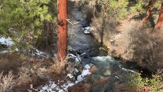Rocky Overlook Above Beautiful Whychus Creek – Central Oregon